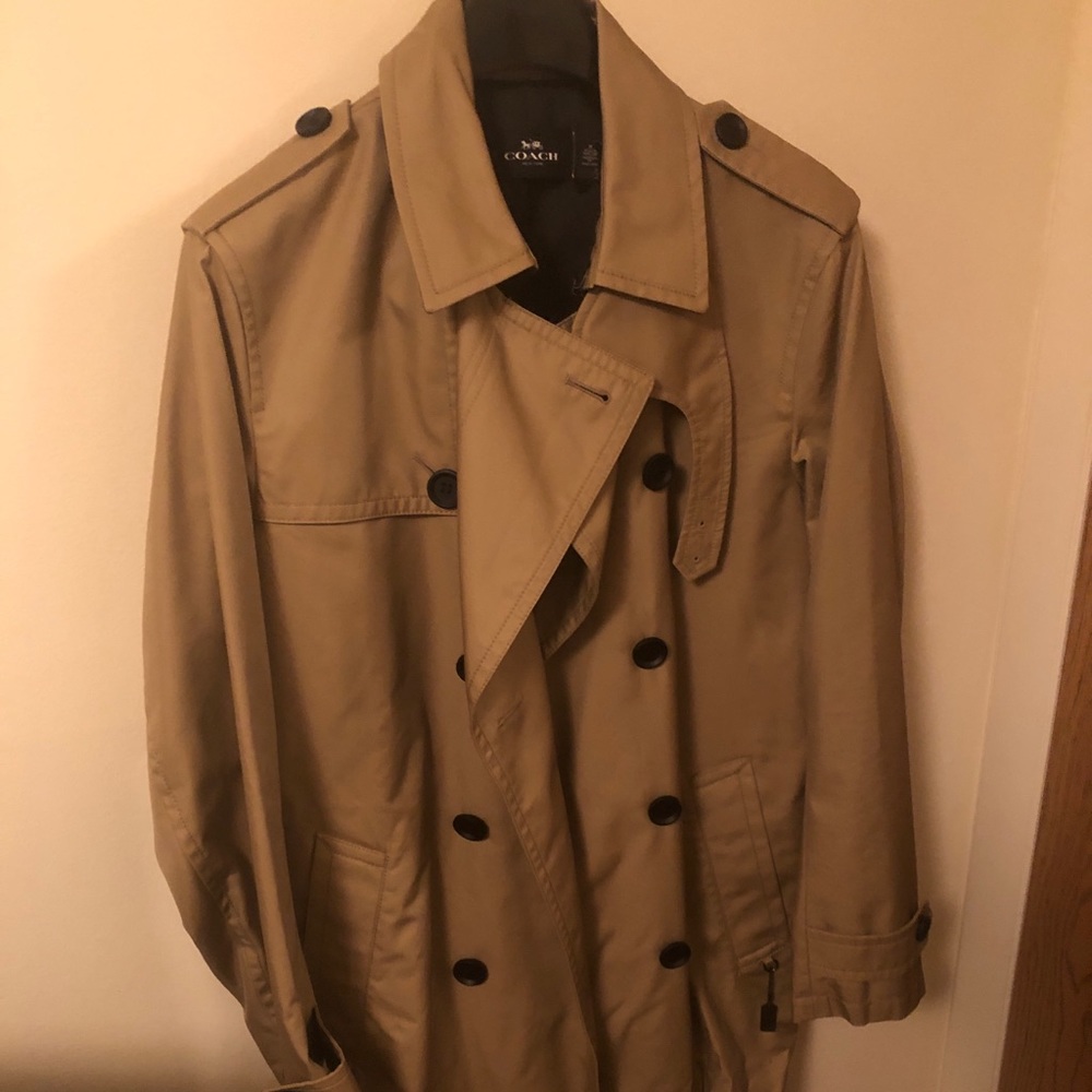 NWOT Coach Trench Coat